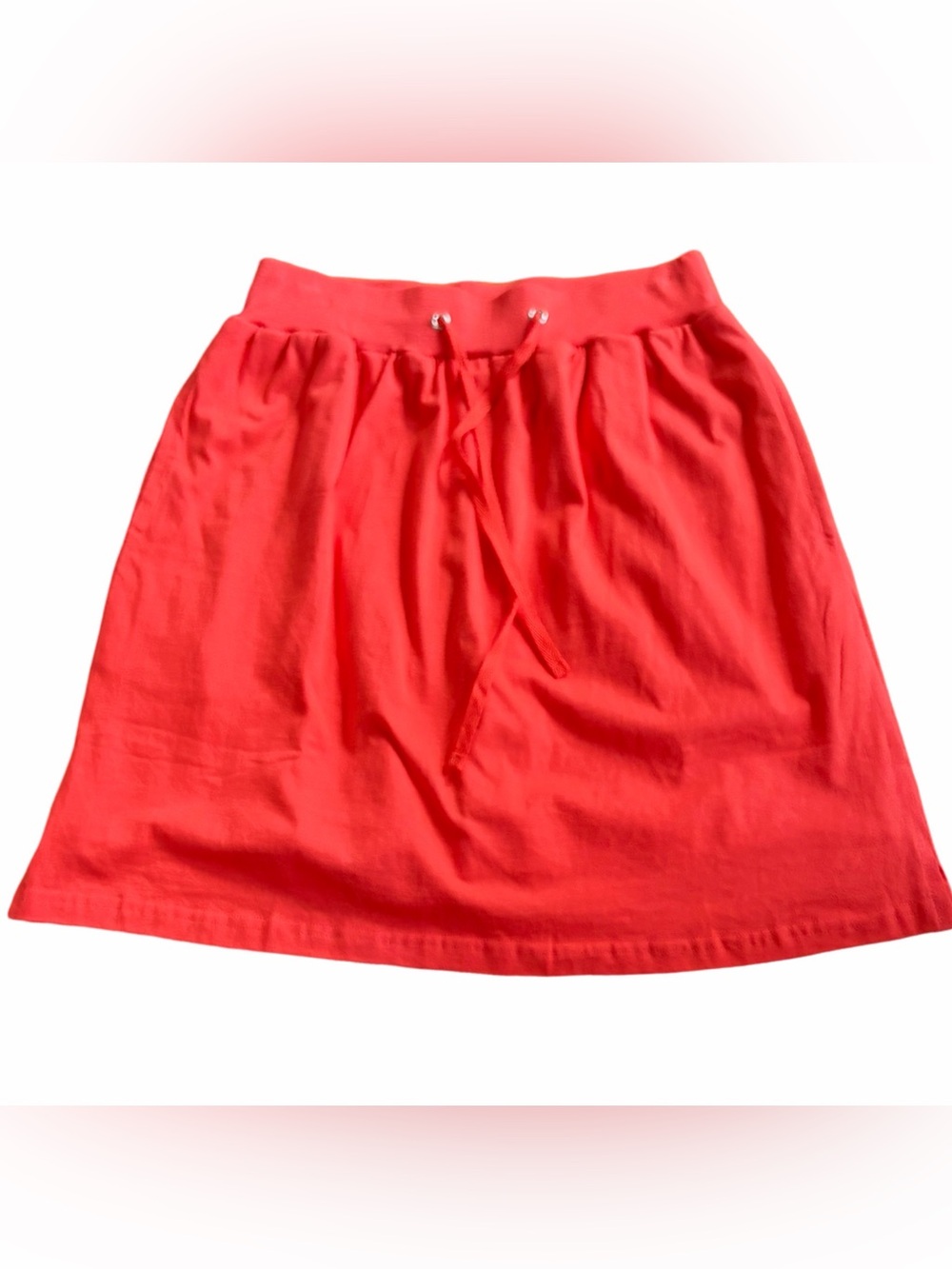 Collections E.T.C. Coral Cotton Pull-On Skort Built-In Shorts Medium NWOT